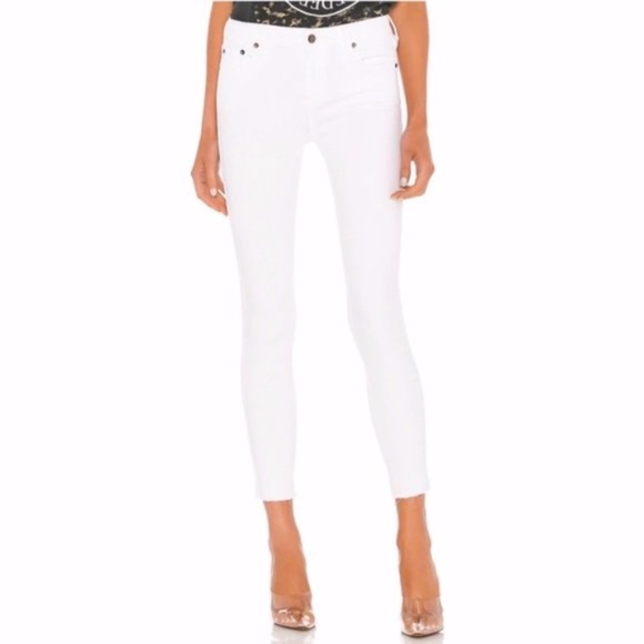 pistola Denim - Pistola White Skinny Jeans Size 29